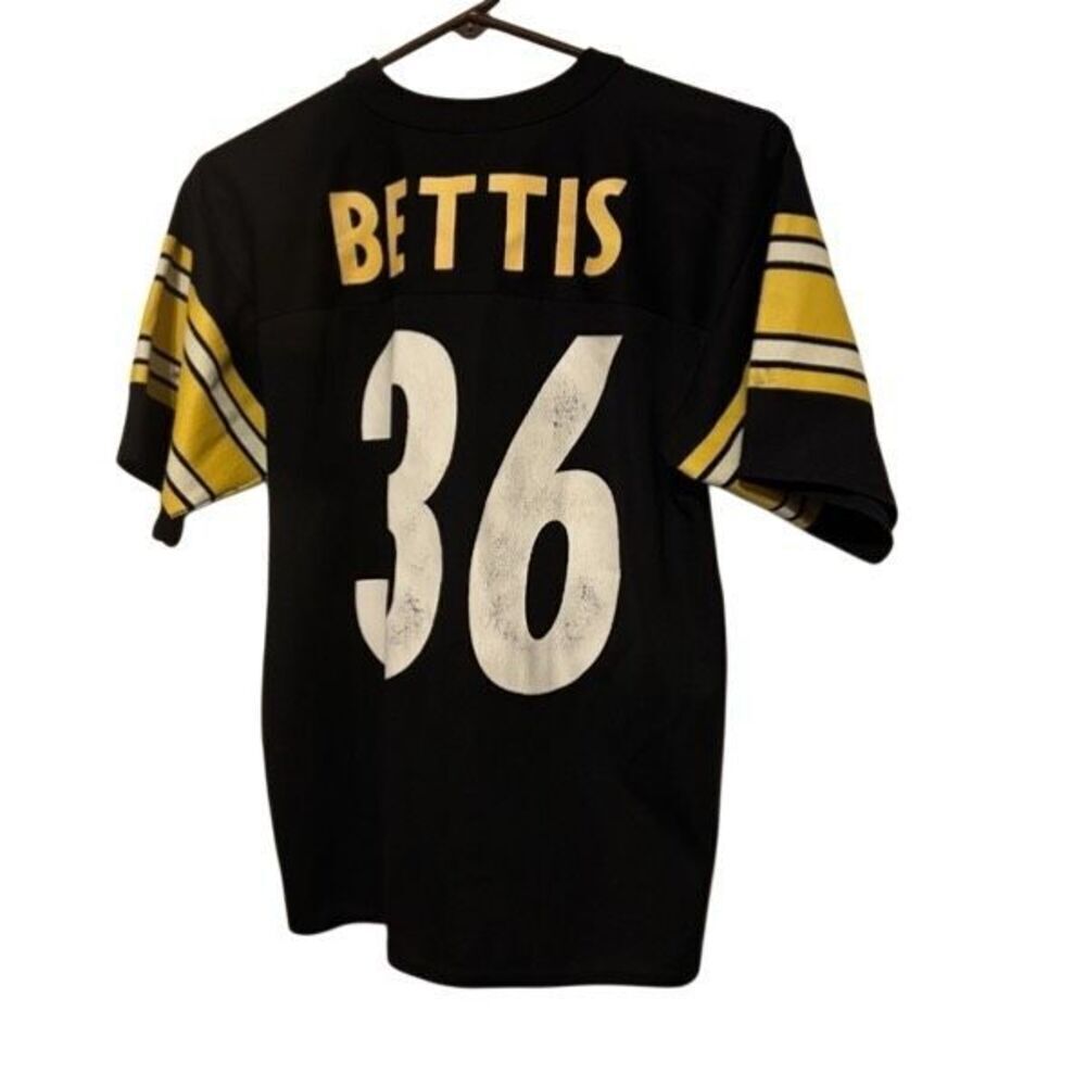 Pittsburgh Steelers Jarome Bettis Size Youth Large Vintage Logo 7 Jersey